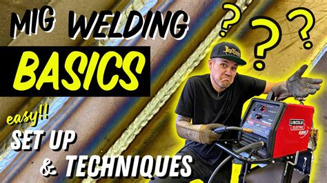 welding basics for beginners